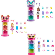 Polly Pocket Rotējo&scaron;ais modes skapis FASHION TUBE / STYLE SPINNER