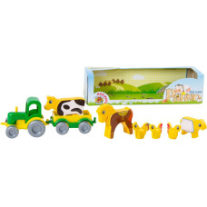 Tigres traktors ar dzīvniekiem Kid Car