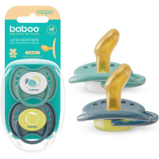 Baboo Calmy ortodontiskais lateksa knupītis Lagoon Fiesta 6+ mēne&scaron;i, 2 gab.