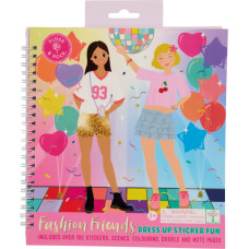Floss & Rock Grāmata ar vairāk nekā 100 uzlīmēm Dress up, dzim&scaron;anas dienā