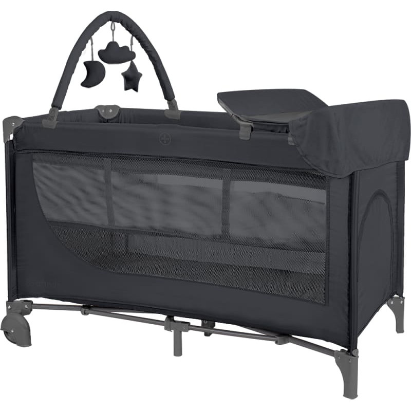Baby cot 2 levels So Gifted PLUS Black 2026