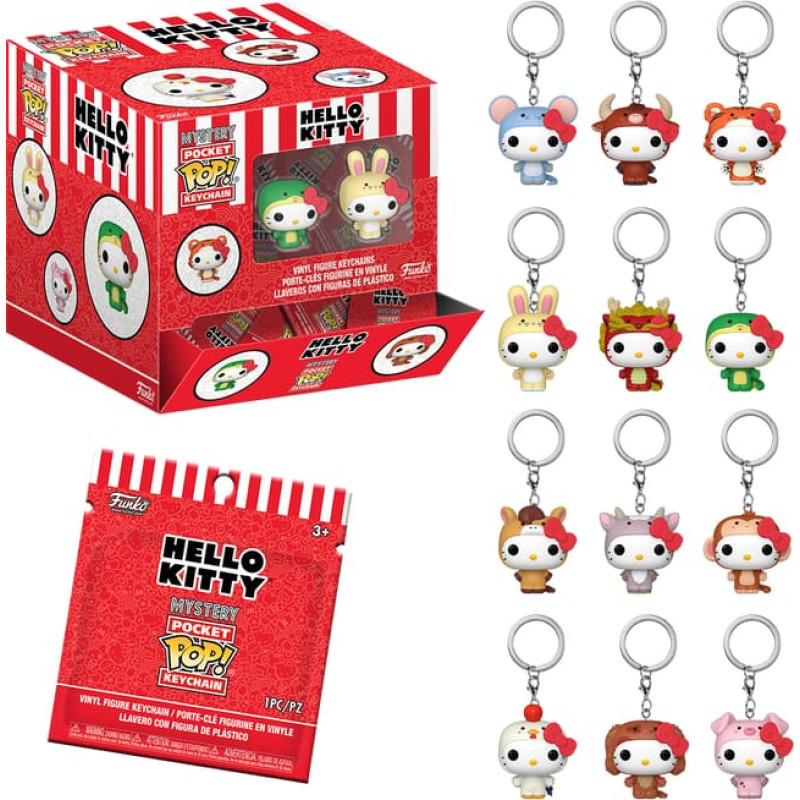 Funko POP! atslēgu piekariņ&scaron;: Sanrio - Hello Kitty & Friends (Mystery)