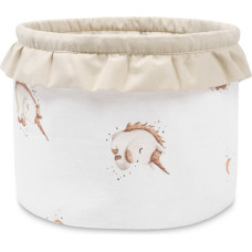 Sensillo BASKET FOR TOYS UNICORN BEIGE S