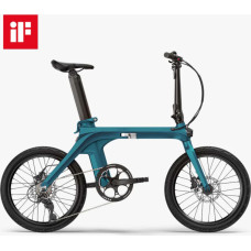 Fiido Salokāms elektriskais velosipēds FIIDO X (2025) zaļ&scaron;