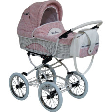 Baby Fashion SCARLETT Universālie rati 3in1, BW-5 Rozā (Pink)