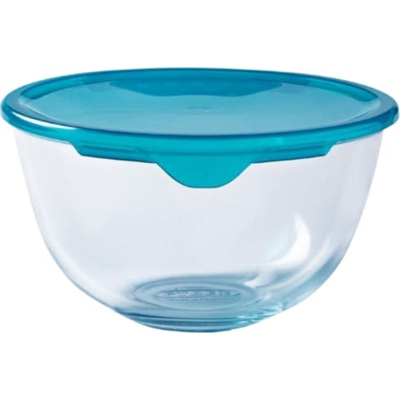 Pyrex Stikla bļoda ar vāku &Oslash;21cm 2.3L