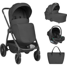 Stroller 3in1 with carrycot Modena Black 2027