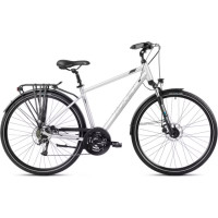 Romet Velosipēds ROMET Wagant 4, sudrabmelns (M)