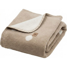 Cotton blanket Bari 100x150cm beige