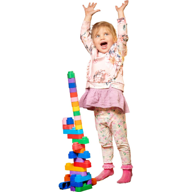 Gerardo's Toys pehmete klotside komplekt 110 tk