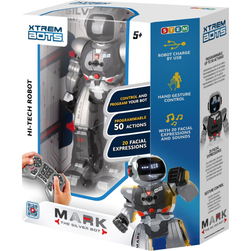 Xtrem Bots Robots Silver Mark