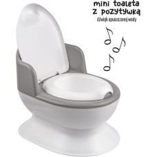 Maltex Todller's Potty - with sound - WHITE / GREY