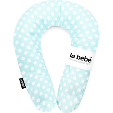 La Bebe ™ Snug Cotton Mint Dots Art.80935 pakaviņš mazuļa barošanai / gulēšanai/pakaviņš grūtniecēm Mit.20x70см