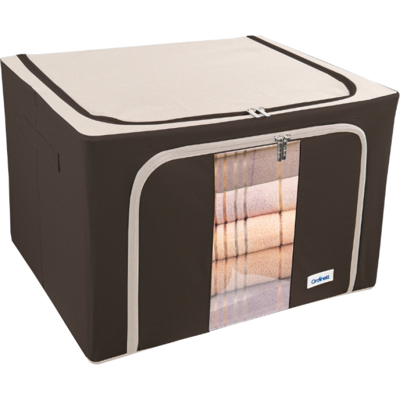 Ordinett Auduma kaste Box L 50x40x32cm asorti