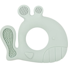 Silicone teether Whale Mint