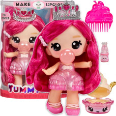 Yummiland 120735EUC Yummiland Large Doll + Lipgloss Pet- Bianca Bubblegum