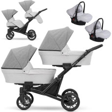 Kunert Booster Light 3in1 Pram For Twins