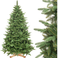 Springos Mākslīgā Ziemassvētku eglīte Premium Royal Trees Sibīrijas egle ar koka statīvu Springos CT0183 220 cm