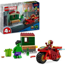 Lego 76287 Iron Man with Bike and The Hulk