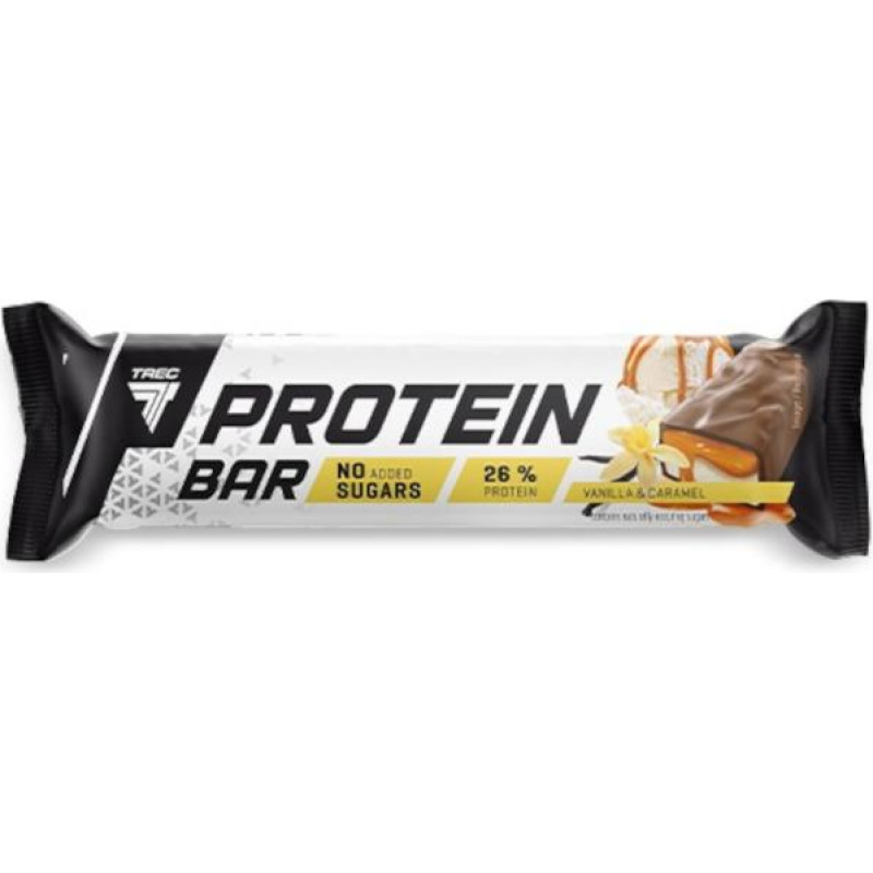 Trec Valgubatoon TREC Protein Bar, VANILLA & CARAMEL, 49g