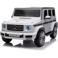 KIKKABOO uzlādējama mašīna Licensed Mercedes Benz G500 White