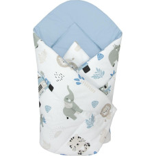 Ankras wrap blanket 80/80 zoo blue