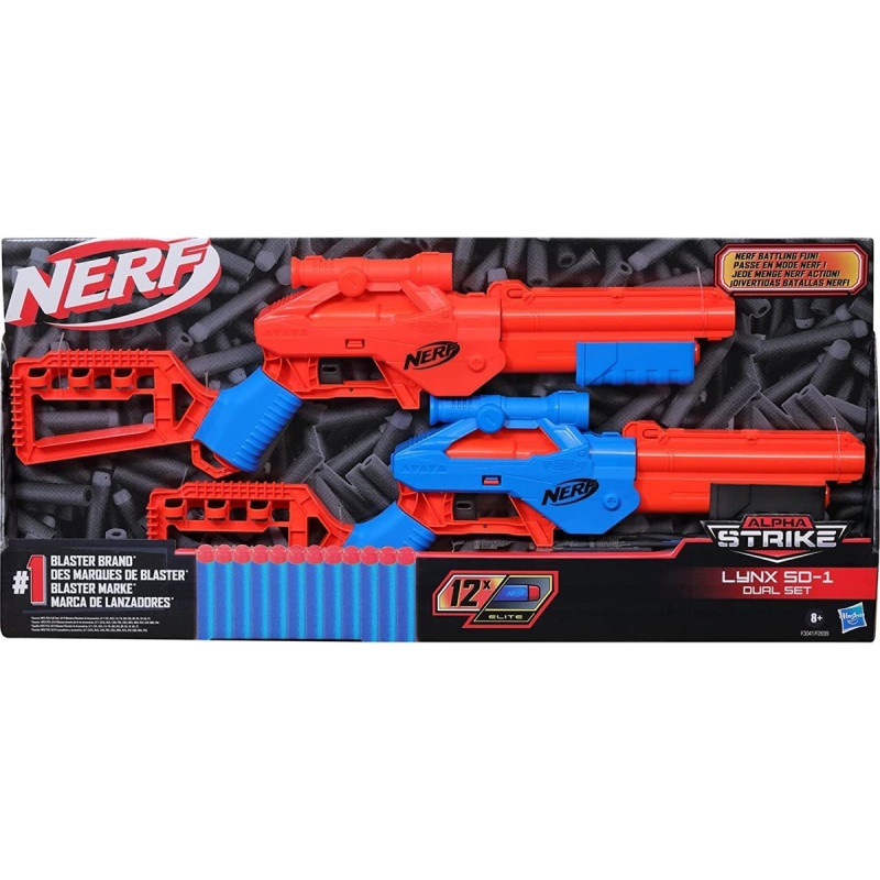 Hasbro Nerf F2699 F3041 Nerf Alpha strike rotaļu ieroči