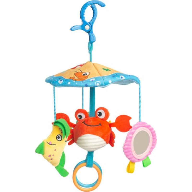 Sensillo COLORFUL STROLLER CAROUSEL CRAB