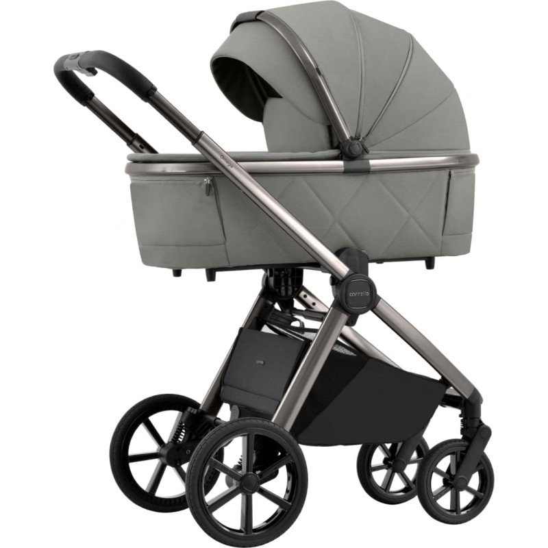 Carrello Baby Bērnu ratiņi 2 vienā CARRELLO Omega CRL-6530/1 2025 Superb Grey