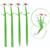 Trendhaus Good Feelings HF - Gēla pildspalva ar figūriņu - Puķe (1 gab., 4 dizaini)