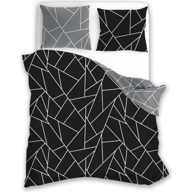 POŚCIEL KPL.160X200+2x70X80 MILAGRO VERDE 007 SATYNA BAW.