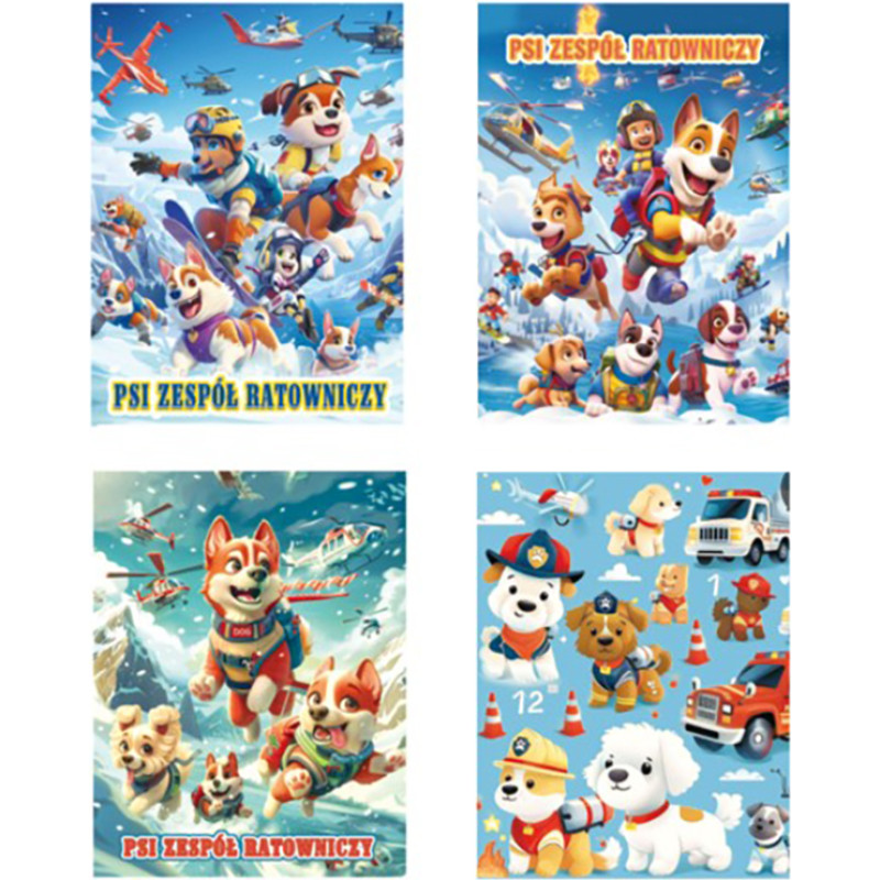 TORBA NA PREZENTY PSI RATOWNICY L