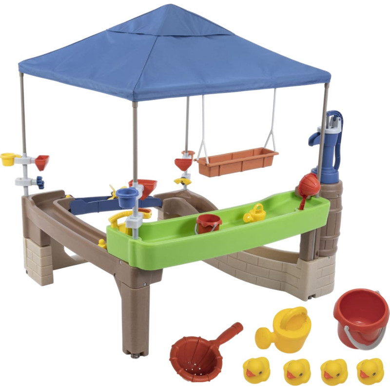 Step2 Ūdens izklaides centrs ar sūkni un nojumi Pump & Splash Shady Oasis