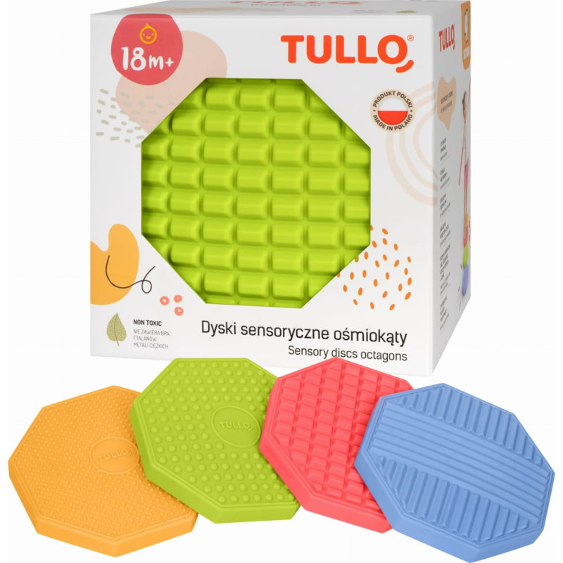 Tullo 616 Dyski densoryczne ośmiokąty 4 szt.