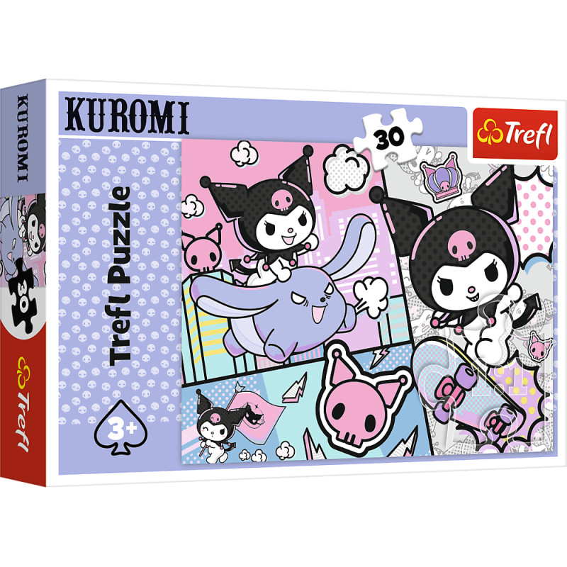 Trefl 18325 Puzzle 30 Zabawy z Kuromi