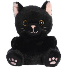 Palm Pals AURORA Palm Pals plī&scaron;a rotaļlieta melns kaķis , 12 cm