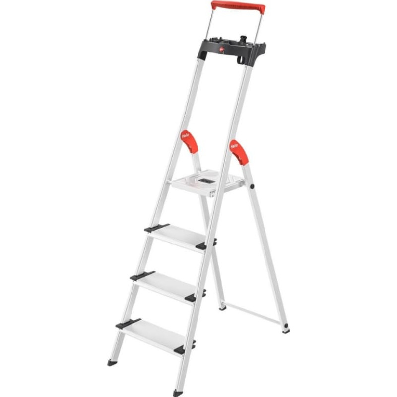 Hailo Kāpnes mājsaimniecības L85 ComfortLine / alumīnija / 4 pakāpieni