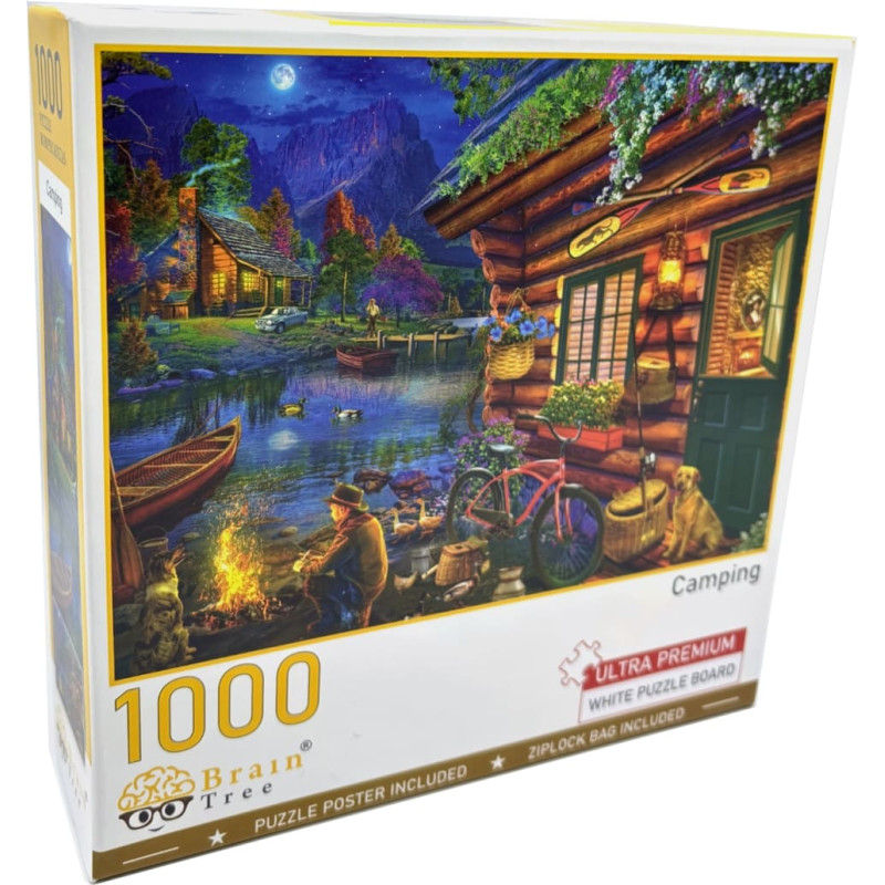 Brain Tree Games Brain Tree puzle, Nometne, 1000 gab.