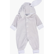 Livly Clothing Plī&scaron;a kombinezons Livly "Plush Bunny Overall" grey
