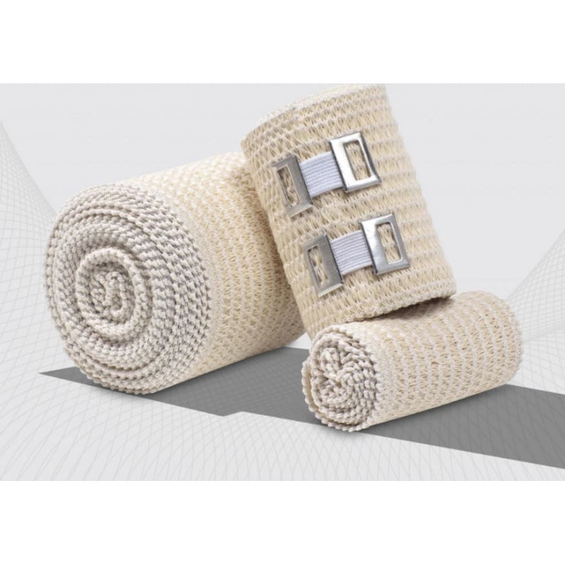 Tonus Elast 9512 Medicīniskā elastīgā saite, lentveida, vidējas stiepjamības, 80 mm, 0.6m