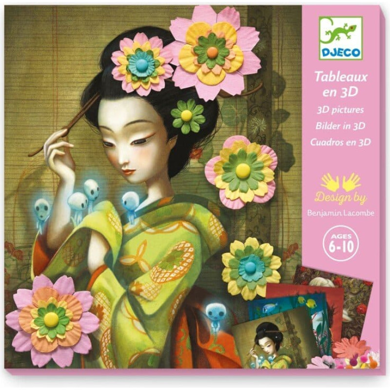 Djeco Papīra māksla - Roks un rozes