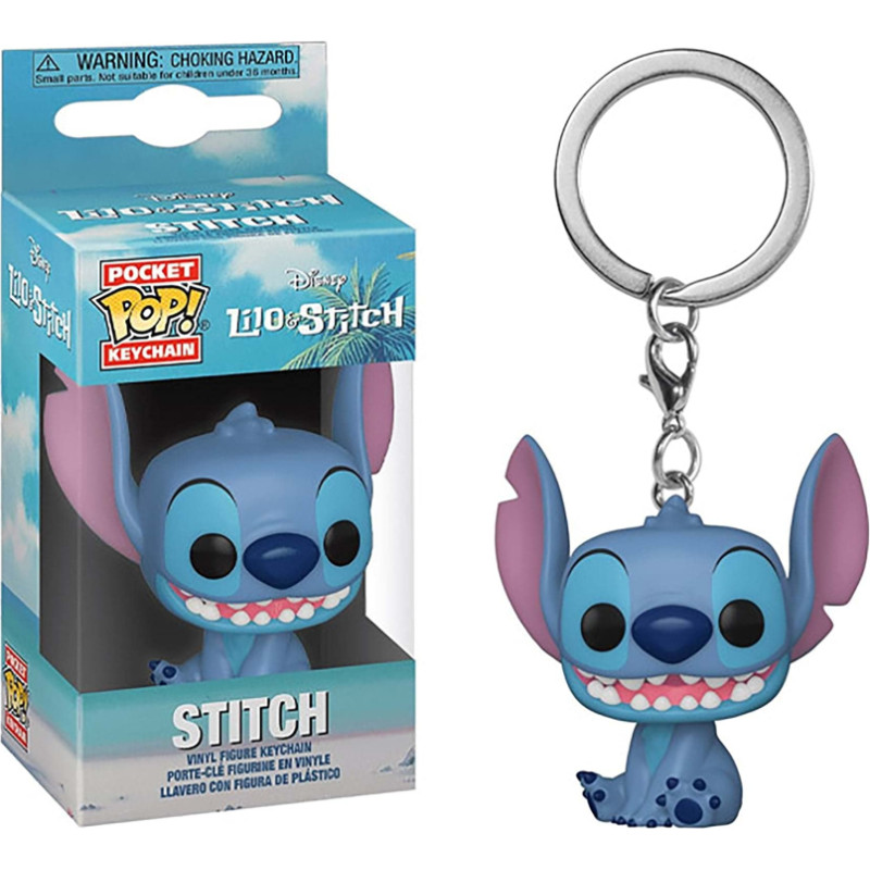 Funko POP! Atslēgu piekariņ&scaron;: Lilo & Stitch - Stitch