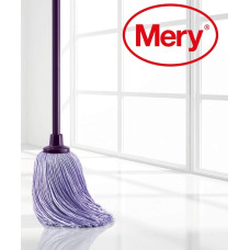 Mery Nomaināma mikro&scaron;ķiedras birstes galviņa La Original 22 cm 168 g ar birstes rokturi 140 cm
