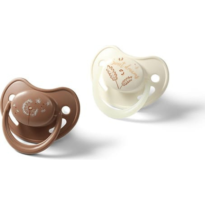 Babyono 1670/03 ANATOMICAL SILICONE PACIFIER 18+