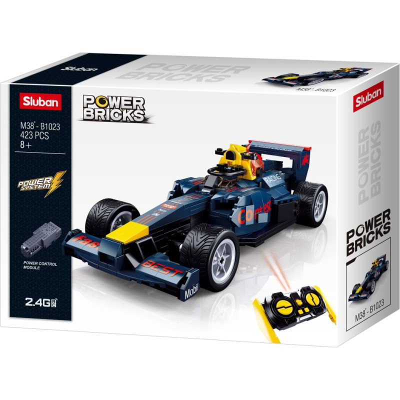 Sluban konstruktors, RC F10 automa&scaron;īna, 423 det.