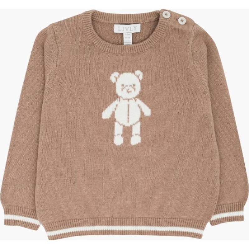 Livly Clothing Livly Džemperis Teddy Tay Sweater Brown