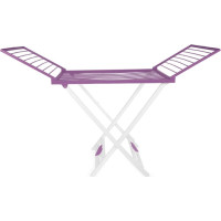 Gio`style Veļas žāvētājs Love balts/ceriņu krāsā 180x56x96cm