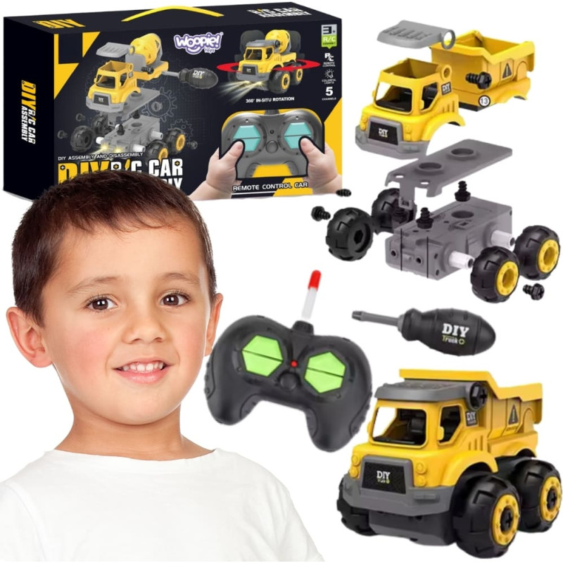 Woopie Zdalnie Sterowany Samochodzik Budowlany DIY