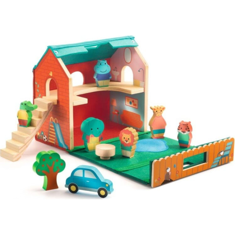 Djeco Lomu spēle - Mīkstā māja