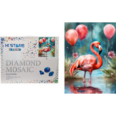 SWEDE dimanta mozaīka  - 07800 - FLAMINGO